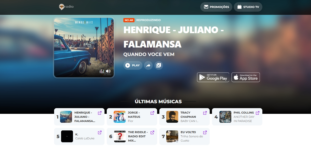 Aplicativos Radioplayer